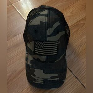 New truckers cap camouflage American flag hat